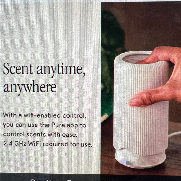 Pur White Smart Fragrance Diffuser - Picture 3 of 3